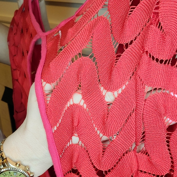 Free People Red crochet dress - Picture 4 of 10